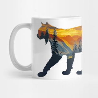 bobcat yosemite national park Mug